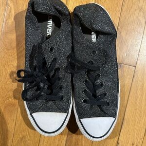 Converse All StarBlack Glitter Sneakers